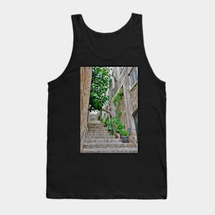 Street in Dubrovnik Old Town Tank Top